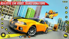 Lion Robot Car Game:Robot Game - Screenshot 4