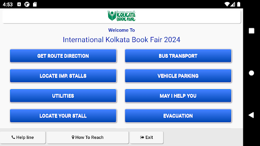 Android application Kolkata Book Fair - 2024 screenshort