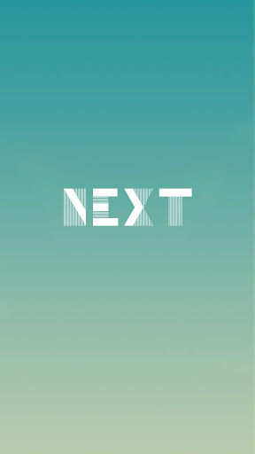 Android application NEXT screenshort
