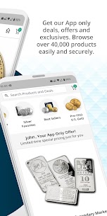 تطبيق APMEX للهاتف Buy Gold & Silver 3