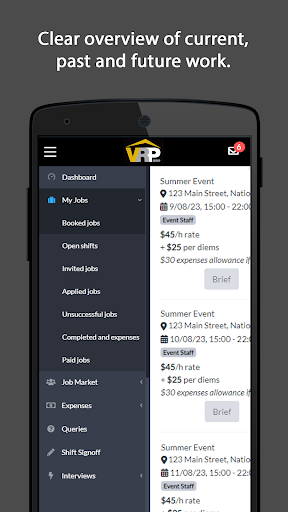 VRP GroupConnect Screen 3