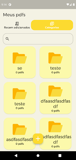 Android application PDF Lemon - Organize e leia screenshort
