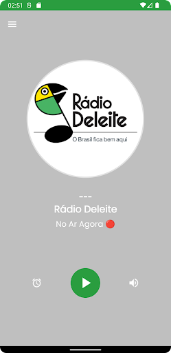 Android application Rádio Deleite screenshort