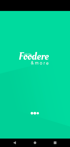 Android application Foodere screenshort