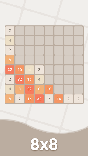 2048 8x8 Online Game