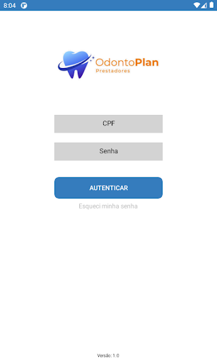 Android application ODONTOPLAN PRESTADORES screenshort