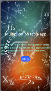 Multiplication Tables by Karim
