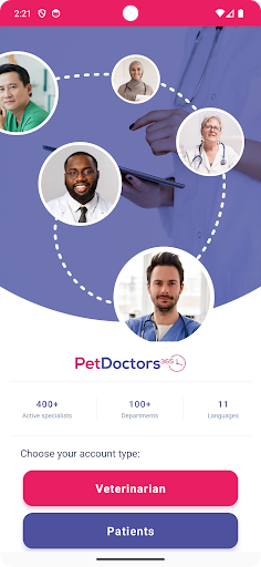 Android application Pet Doctors 365 screenshort