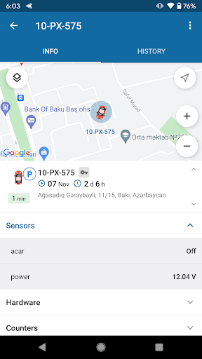 GPS.AZ Screen 2