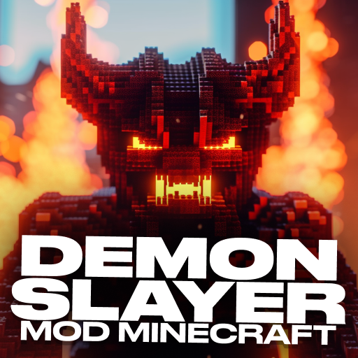 Mod Demon Slayer Minecraft logo
