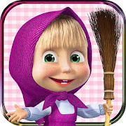 Masha and the Bear- House Cleaning Games for Girls
