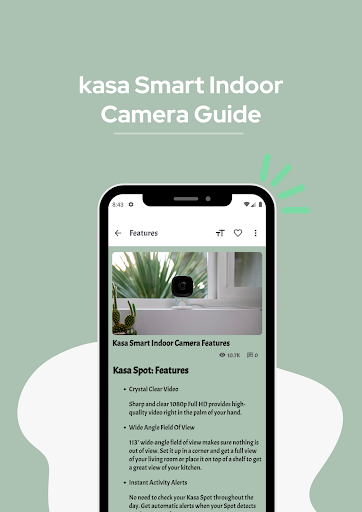 kasa Smart Indoor Camera Guide Screen 3