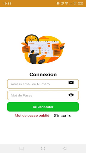 Android application Mon Quotidien screenshort