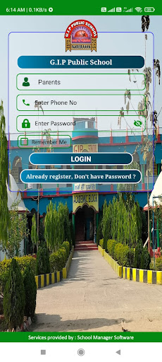 Android application G.I.P Public School screenshort