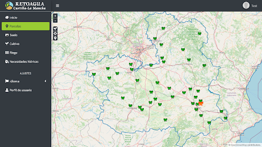 Android application RETOAGUA Castilla-La Mancha screenshort