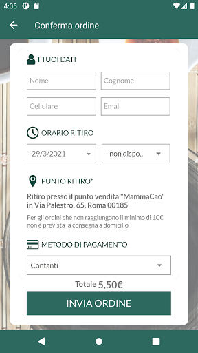 Mamma Cao Screen 3