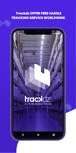 Android application Trackdz: All in One Package Tr screenshort