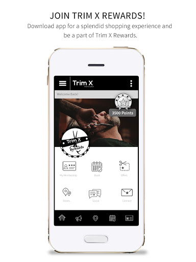 Android application TrimX Rewards screenshort