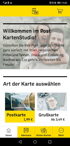 Android application Post KartenStudio screenshort