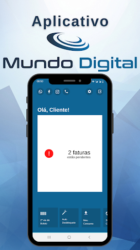 Android application MDTelecom screenshort