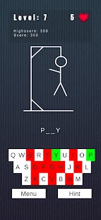 The Hangman - Classic Word Gue Screenshot