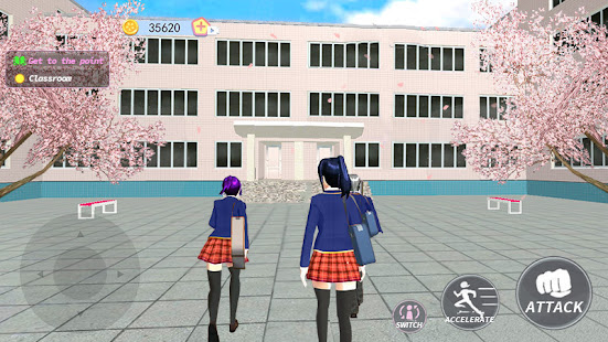 SAKURA High School Girl Simulator Varies with device APK screenshots 11