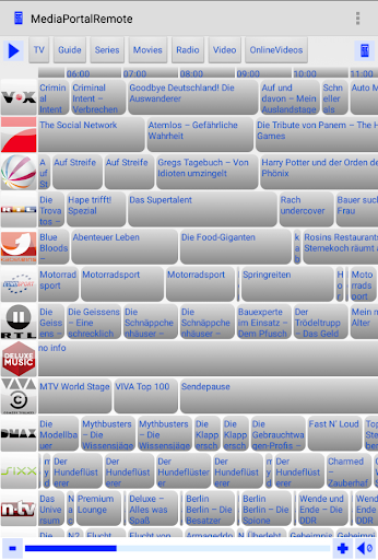 Android application Mediaportalremote screenshort