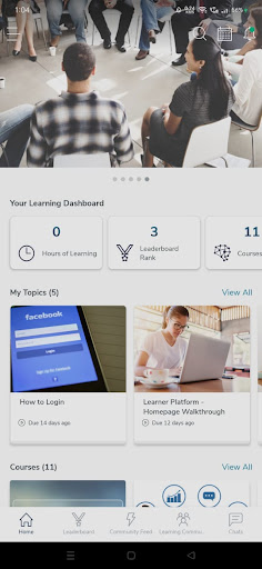 Android application Dentex Learning Centre screenshort