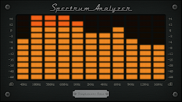 screenshot of Spectrum Analyzer - Audio