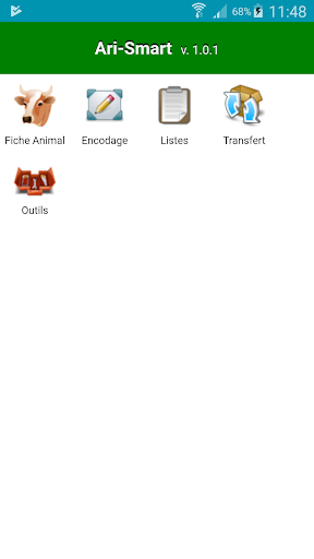 Android application AriSmart screenshort