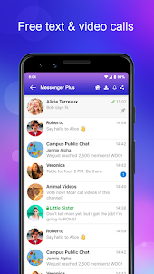 Messenger Text & Video Call