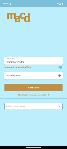 Android application Macd screenshort