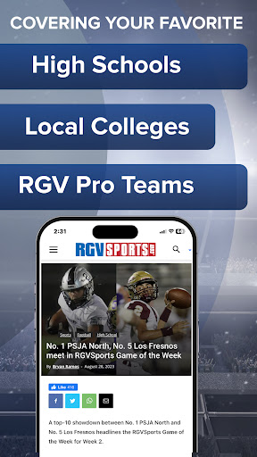 RGV Sports Screen 2
