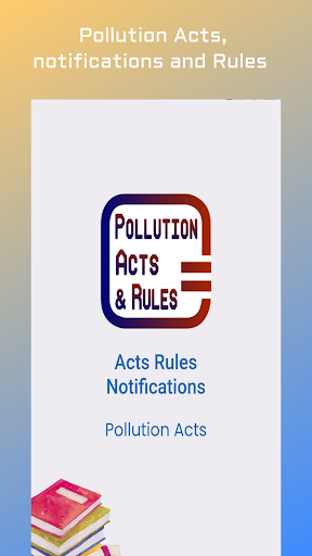 Android application Pollution Acts App screenshort