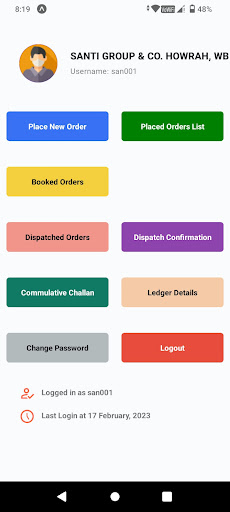 Sriram Client Screen 3