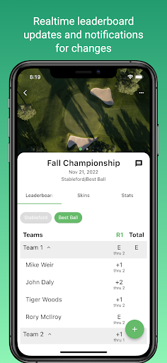 Android application Squabbit - Golf Tournament App screenshort