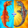 Dinosaur Merge Battle Fight icon