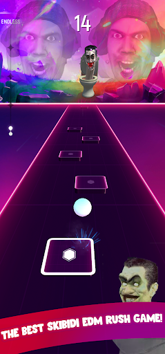 Skibidi Toilet Music Tiles Hop screenshot