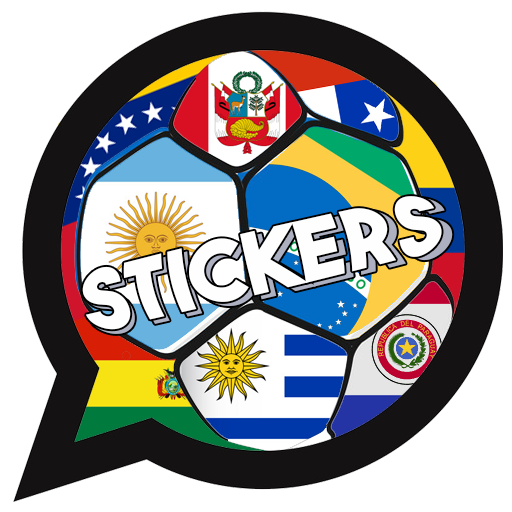 Stickers de Fútbol Sudamerican logo