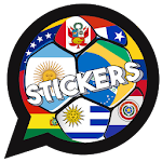 Cover Image of Download Stickers de Fútbol Sudamericano para WhatsApp 2.0 APK