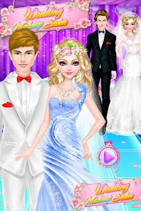 Wedding makeover salon sale