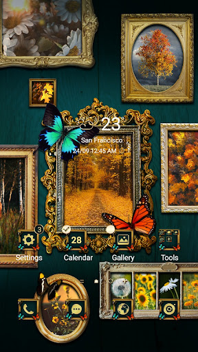 Android application Autumn In A Frame - Wallpaper screenshort
