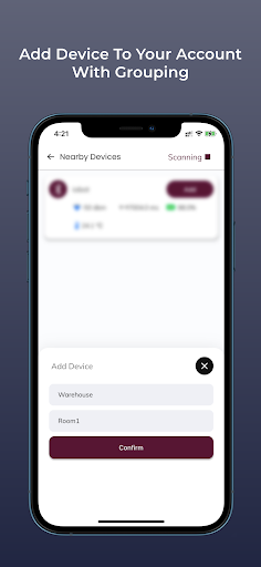 Thingsup BLE Beacons Screen 3
