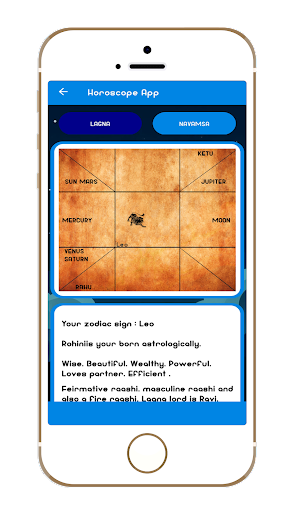 Horoscope App Screen 3
