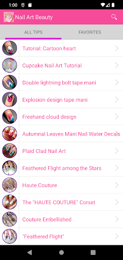 Nail Beauty Tutorial Screen 2