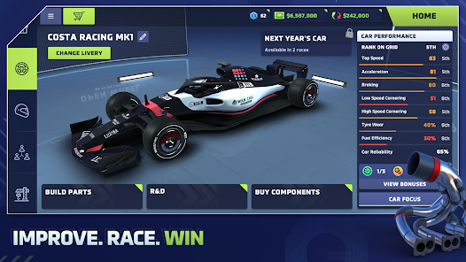 Motorsport Manager 4 Mod APK 2023.1.6 (Paid for free)(Free purchase) Gallery 7