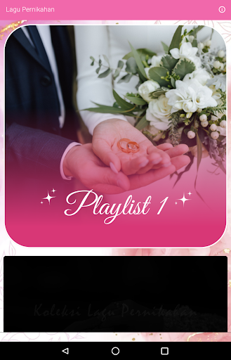 Android application Koleksi Lagu Pernikahan screenshort