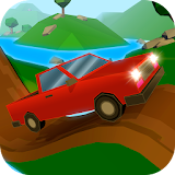 Pixel Car Hill Climb Race 3D icon