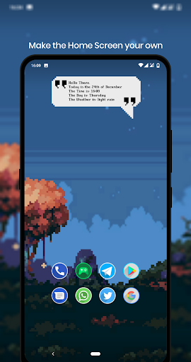 Android application Pixel Bits n Sprites for KWGT screenshort