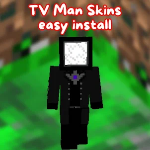 TVman Skin For Minecraft PE